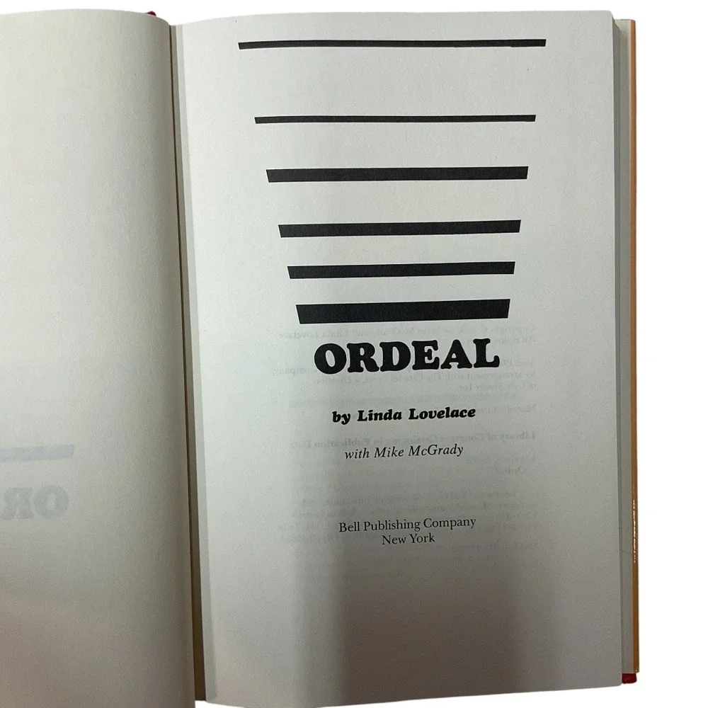 Ordeal An Autobiography by Linda Lovelace Hardcover Mike‎ McGrady